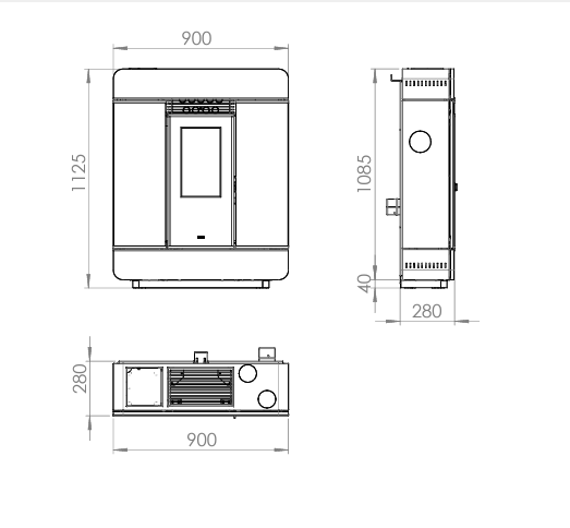 DIMENSIONI SCHEDA TECNICA