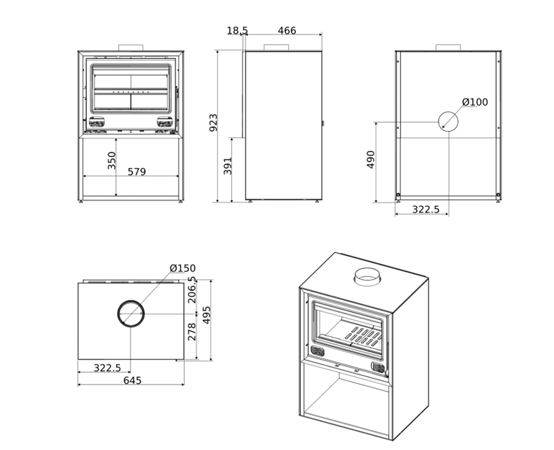 DIMENSIONI SCHEDA TECNICA