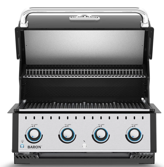 FUOCONATURALE.IT BARBECUE A GAS BROIL KING BARON 420 DA INCASSO