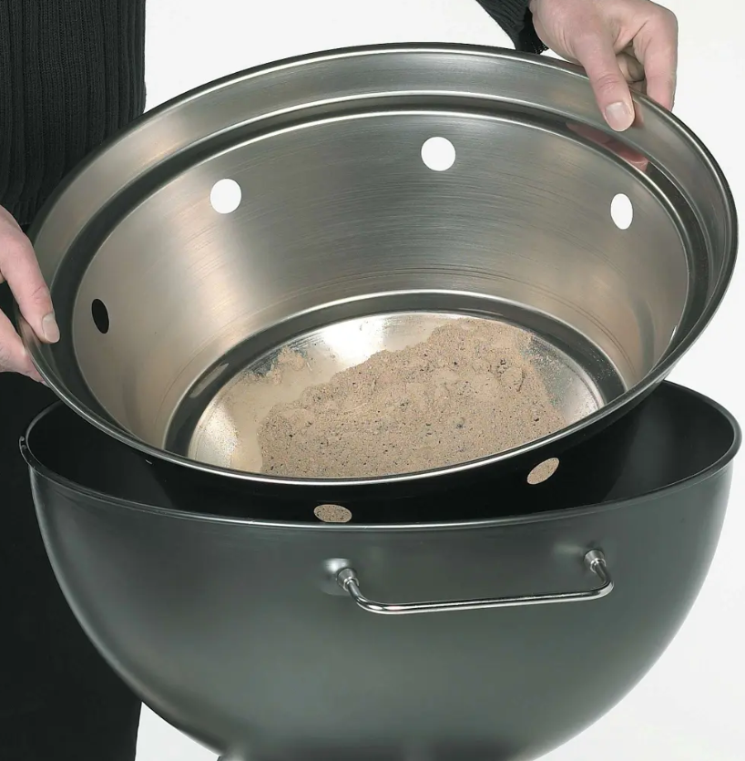 BARBECUE A CARBONE MARTINSEN 58 KITCHEN BRACIERE IN ACCIAIO INOX AISI