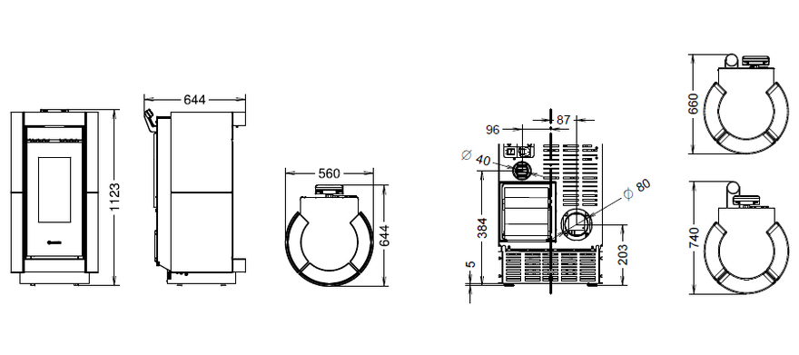 DIMENSIONI SCHEDA TECNICA DORICA STONE AIR
