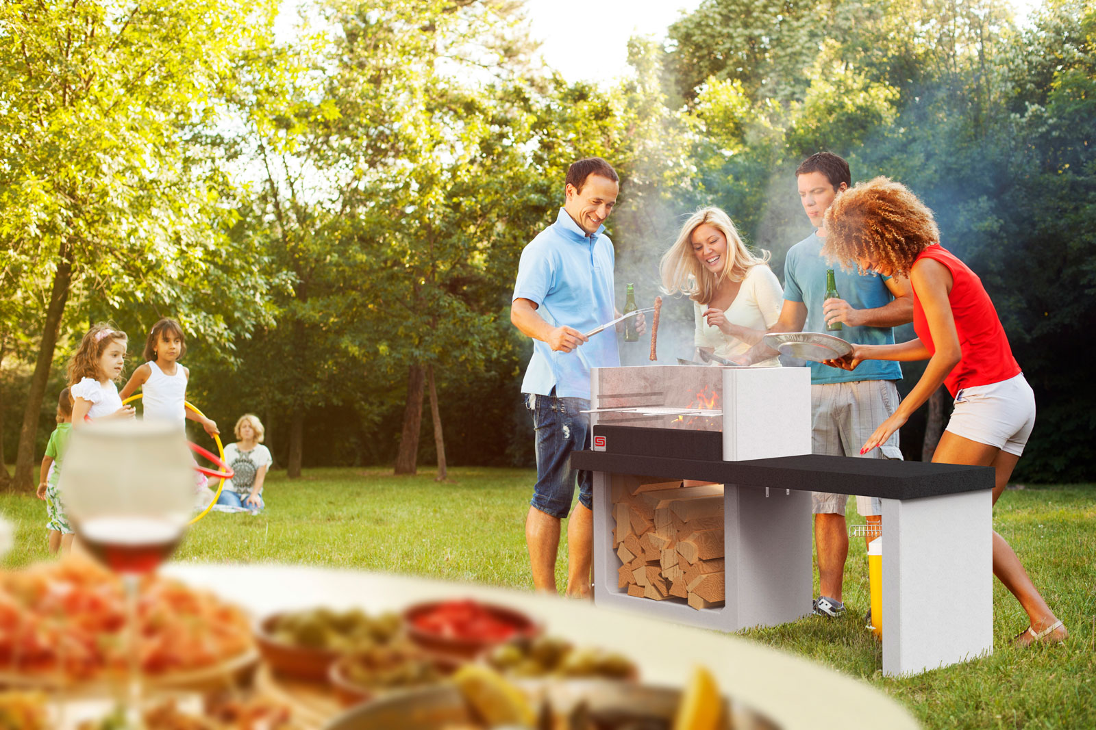 CALCESTRUZZO ALLEGGERITO BARBECUE SAROM PORTO NEW
