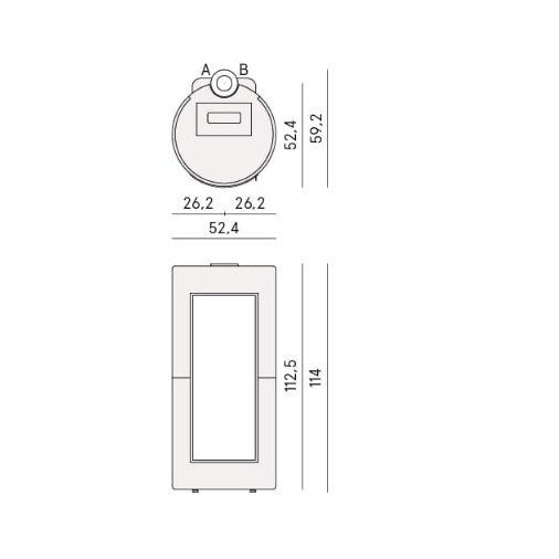 DIMENSIONI SCHEDA TECNICA