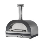 FUOCONATURALE.IT FORNO A GAS CLEMENTI GOLD TETTO INOX 60 X 60