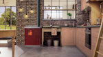 FUOCONATURALE.IT TERMOCUCINA A LEGNA THERMOROSSI BOSKY SQUARE EVO5 "READY TO START"11.1 KW