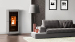 STUFA A PELLET THERMOROSSI DORICA STONE NATURAL AIR EVO 11.4 KW 