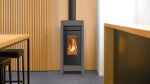 FUOCONATURALE.IT STUFA A LEGNA THERMOROSSI ESSENZA EVO WOOD METALCOLOR 11.4 KW