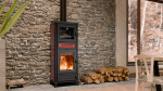 FUOCONATURALE.IT TERMOSTUFA A LEGNA THERMOROSSI FLORA MAIOLICA 15.1 KW