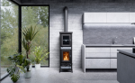 FUOCONATURALE.IT STUFA A LEGNA THERMOROSSI AGNESE EVO STONE 7.4 KW
