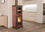 FUOCONATURALE.IT STUFA A LEGNA THERMOROSSI AGNESE EVO MAIOLICA 7.4 KW
