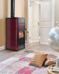 FUOCO NATURALE TERMOSTUFA KLOVER A LEGNA BELVEDERE