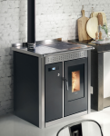 PM SRL UNIPERSONALE TERMOCUCINA A PELLET KLOVER SMART INOX 80 22.6 KW