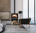 FUOCONATURALE.IT STUFA A LEGNA KLOVER VENUS 10.1 KW