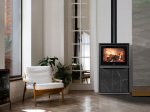 FUOCONATURALE.IT STUFA A LEGNA KLOVER VENUS PLUS 10.1 KW