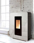 FUOCONATURALE.IT STUFA A PELLET KLOVER ASTRA GLASS 8.9 KW