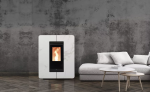 FUOCONATURALE.IT STUFA A PELLET KLOVER ASTRA GRES 8.9 KW