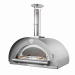 FUOCONATURALE.IT FORNO A LEGNA CLEMENTI FAMILY 60 X 60 TUTTO INOX
