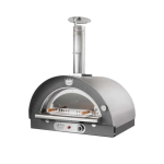 FUOCONATURALE.IT FORNO A GAS CLEMENTI FAMILY TETTO INOX 100 x 80