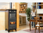 FUOCONATURALE.IT STUFA A LEGNA CON FORNO CLEMENTI ELITE CLASSICA 13 KW