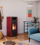 FUOCO NATURALE STUFA A PELLET CADEL CRISTAL 9 AIRTECH