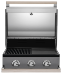 BARBECUE A GAS DA INCASSO BEEFEATER 3 FUOCHI SERIE 1500 3 FUOCHI