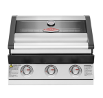 IL BRACERE BARBECUE A GAS DA INCASSO BEEFEATER 3 FUOCHI SERIE 1600 ACCIAIO INOX