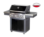 IL BRACERE GENERATION BARBECUE A GAS GENERATION FUNPRO PORCELLANATO 4 FUOCHI