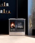 KLOVER CUCINA A LEGNA KLOVER STAR 90 INOX 13,5 KW