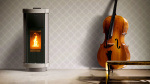 FUOCONATURALE.IT TERMOSTUFA A PELLET THERMOROSSI DORICA SUPREME IDRA METACOLOR 22.5 KW