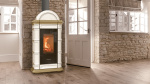 FUOCONATURALE.IT STUFA A THERMOROSSI LIENZ EVO WOOD MAIOLICA 11.4 KW