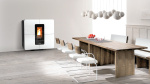 FUOCONATURALE.IT THERMOROSSI SLIMQUADRO 9 CRISTALLO 8.5 KW