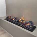 CAMINO ELETTRICO AD ACQUA BRITISH FIRES BRUCIATORE ELETTRICO