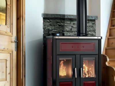 PM STUFE E CAMINI KLOVER BI-FIRE MID