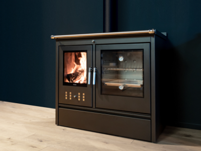 FUOCONATURALE.IT CUCINA LEGNA KLOVER STAR 90 11.5 KW