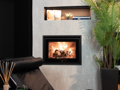 FUOCONATURALE.IT INSERTO A LEGNA KLOVER STARBOX 650 9.2 KW
