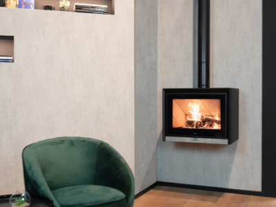 FUOCONATURALE.IT INSERTO A LEGNA KLOVER STARBOX UP 8.2 KW