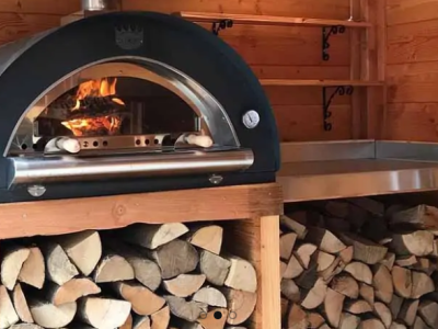 FUOCONATURALE.IT FORNO A LEGNA CLEMENTI FAMILY 80 X 60 TUTTO INOX