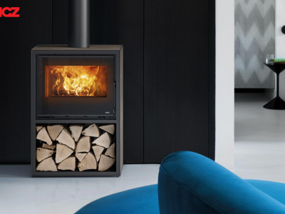 STUFA VENTILATA STUFA A LEGNA MCZ STONE CASE 70 5S 9.1 KW