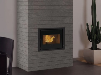 PM STUFE E CAMINI TIVOLI INSERTO A PELLET NORDICA EXTRAFLAME COMFORT P70 H49 5.0