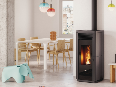 PM STUFE E CAMINI TIVOLI STUFA A PELLET CADEL DUNE 9 AUTOCLEAN