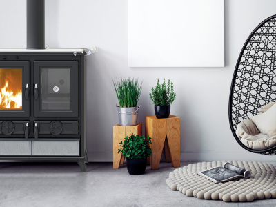 FUOCONATURALE.IT THERMOROSSI VIOLETTA EVO STONE 8.2 KW