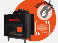 TERMOCAMINO A LEGNA HELIOS 34 KW 