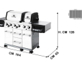 DIMENSIONI BROIL KING IMPERIAL S 690 