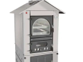 FORNO A LEGNA CLEMENTI MASTER TUTTO INOX 50 X 100