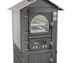 FORNO A LEGNA CLEMENTI MASTER TETTO E PARETI INOX 45 X 80