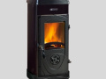 STUFA A LEGNA NORDICA EXTRAFLAME SUPER JUNIOR LEAN NERA 