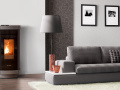 STUFA A PELLET THERMOROSSI DORICA METALCOLOR NATURAL PLUS EVO 11.4 KW 