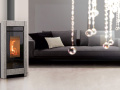 STUFA A LEGNA THERMOROSSI ESSENZA EVO WOOD STONE 11.4 KW 