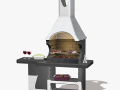 BBQ CALCESTRUZZO ULISSE 