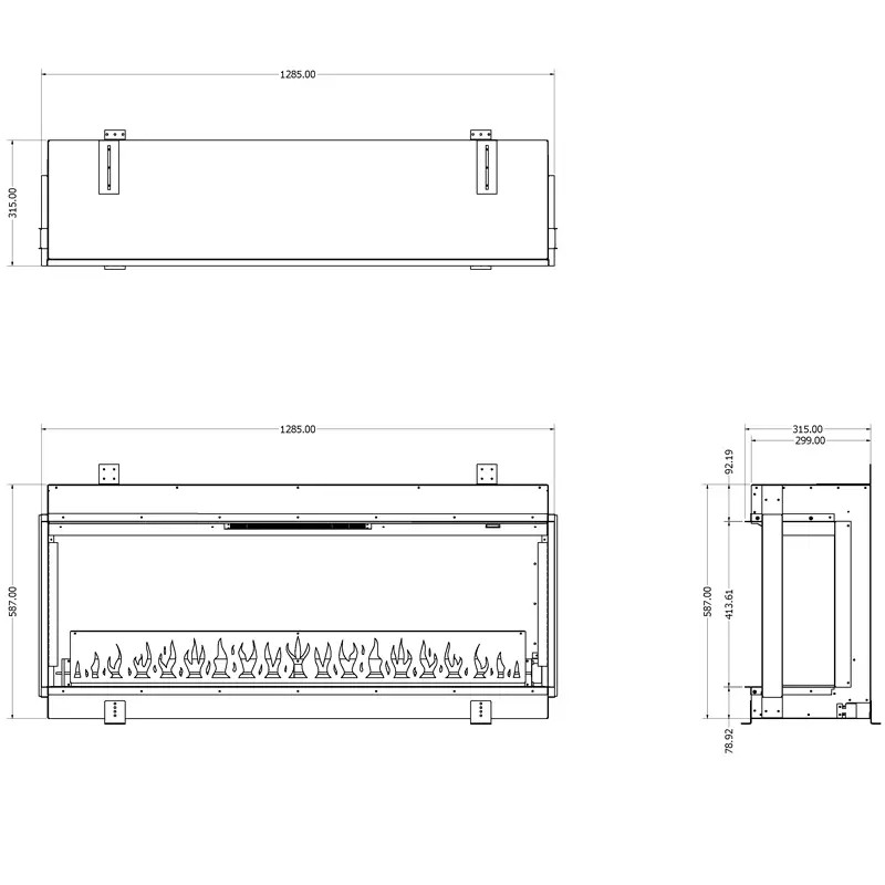 MISURE TECNICHE E-LECTRA 1250 SCHEDA TECNICA E-LECTRA 1250